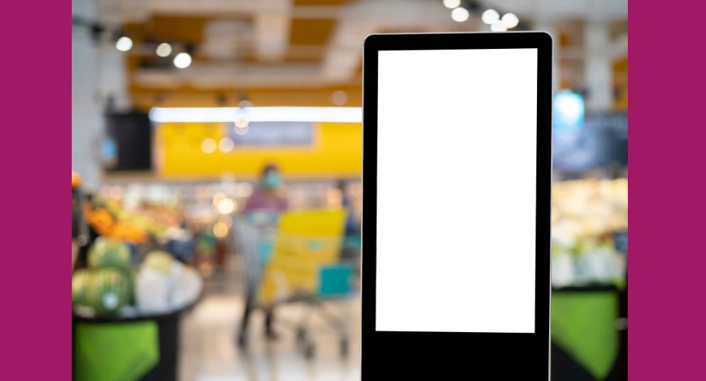Digital Signage Anwendungen für den Handel